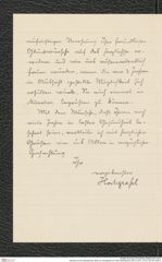 Nachlass Franz Steindachner, Brief von Hochgrashl an Franz Steindachner (26.12.1911), Inv.Nr. 227.02, Seite 2